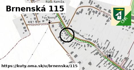 Brnenská 115, Kúty