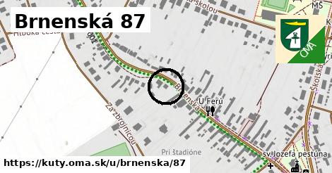 Brnenská 87, Kúty