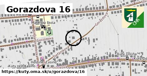 Gorazdova 16, Kúty