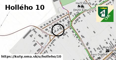 Hollého 10, Kúty