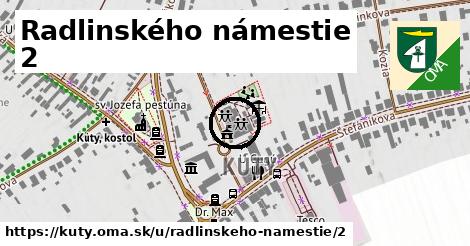 Radlinského námestie 2, Kúty