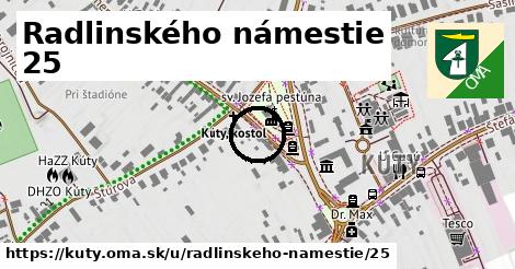 Radlinského námestie 25, Kúty