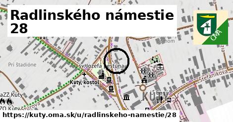 Radlinského námestie 28, Kúty