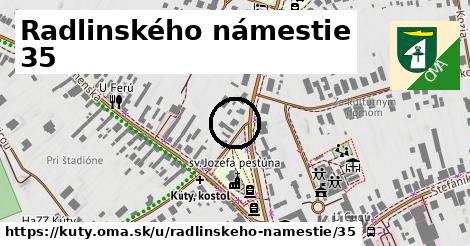 Radlinského námestie 35, Kúty