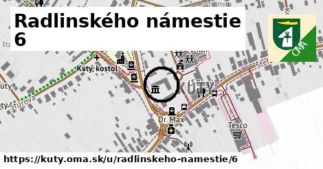 Radlinského námestie 6, Kúty