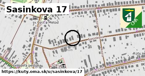 Sasinkova 17, Kúty