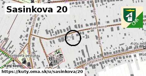 Sasinkova 20, Kúty