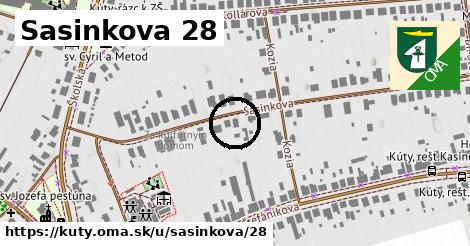 Sasinkova 28, Kúty