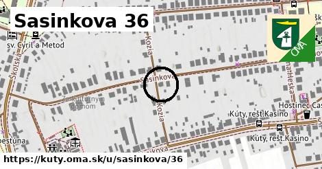 Sasinkova 36, Kúty