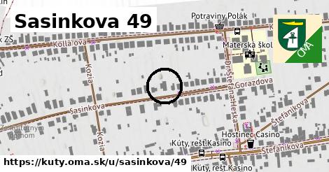 Sasinkova 49, Kúty