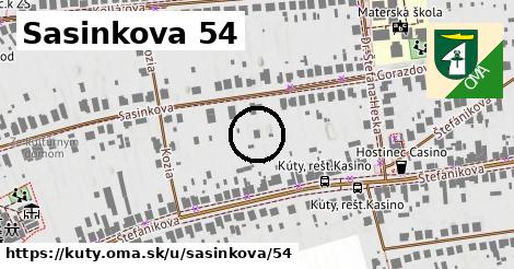 Sasinkova 54, Kúty