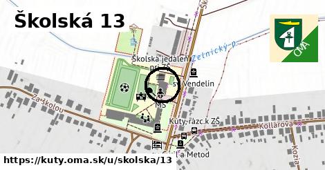 Školská 13, Kúty