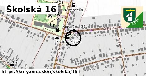 Školská 16, Kúty