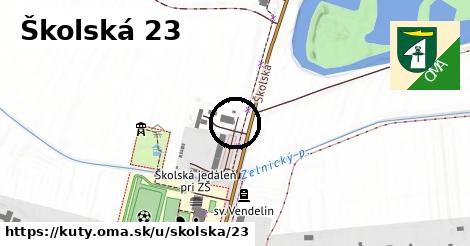 Školská 23, Kúty