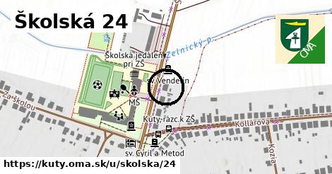 Školská 24, Kúty