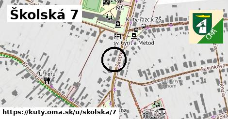 Školská 7, Kúty