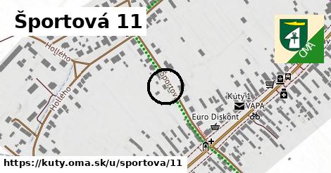 Športová 11, Kúty