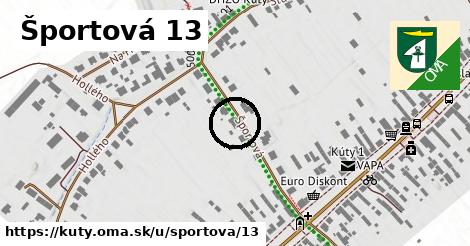 Športová 13, Kúty