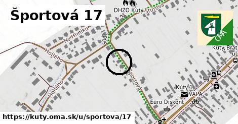 Športová 17, Kúty