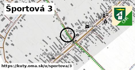 Športová 3, Kúty