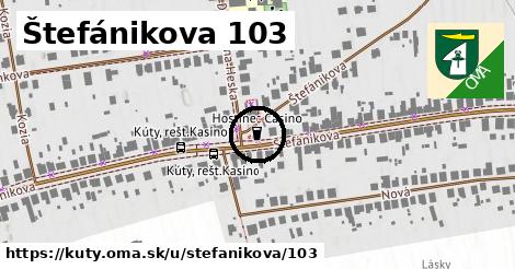 Štefánikova 103, Kúty