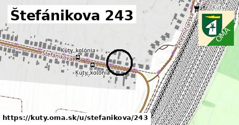 Štefánikova 243, Kúty