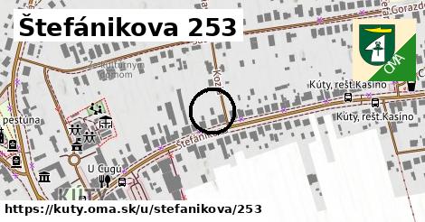 Štefánikova 253, Kúty