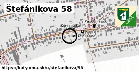 Štefánikova 58, Kúty
