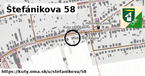 Štefánikova 58, Kúty