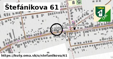 Štefánikova 61, Kúty