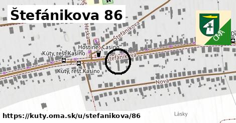 Štefánikova 86, Kúty
