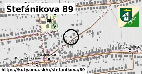 Štefánikova 89, Kúty
