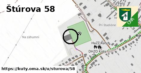 Štúrova 58, Kúty