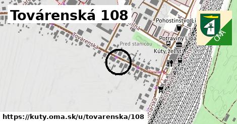 Továrenská 108, Kúty