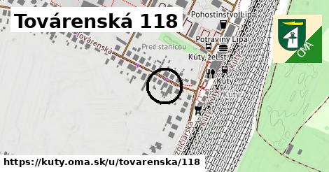 Továrenská 118, Kúty