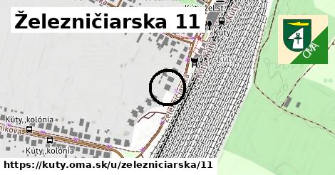 Železničiarska 11, Kúty