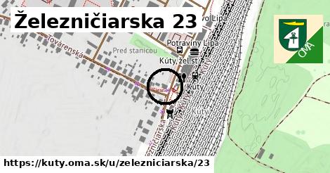 Železničiarska 23, Kúty