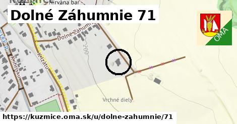 Dolné Záhumnie 71, Kuzmice