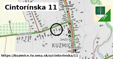 Cintorínska 11, Kuzmice, okres TV