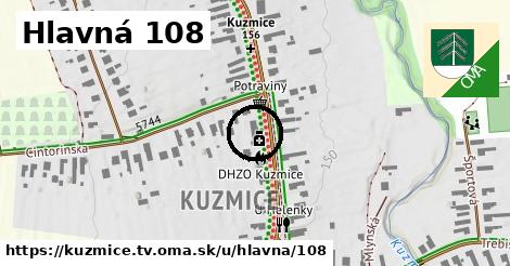 Hlavná 108, Kuzmice, okres TV