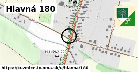 Hlavná 180, Kuzmice, okres TV