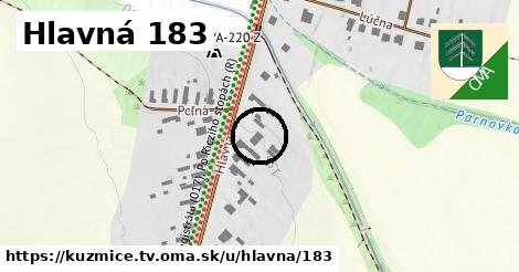 Hlavná 183, Kuzmice, okres TV