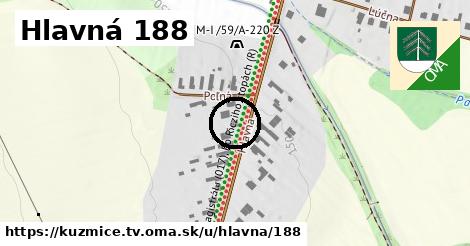 Hlavná 188, Kuzmice, okres TV