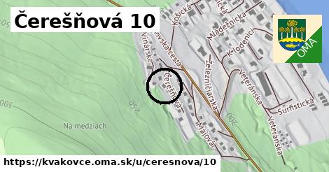 Čerešňová 10, Kvakovce
