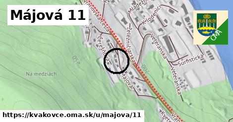 Májová 11, Kvakovce