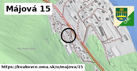 Májová 15, Kvakovce