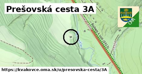 Prešovská cesta 3A, Kvakovce