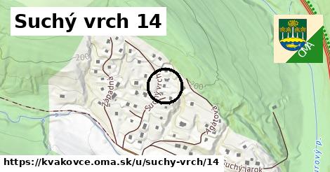 Suchý vrch 14, Kvakovce