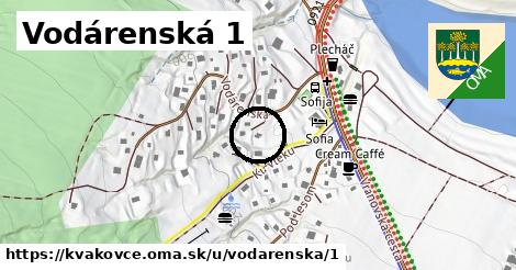 Vodárenská 1, Kvakovce