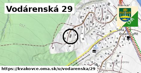 Vodárenská 29, Kvakovce